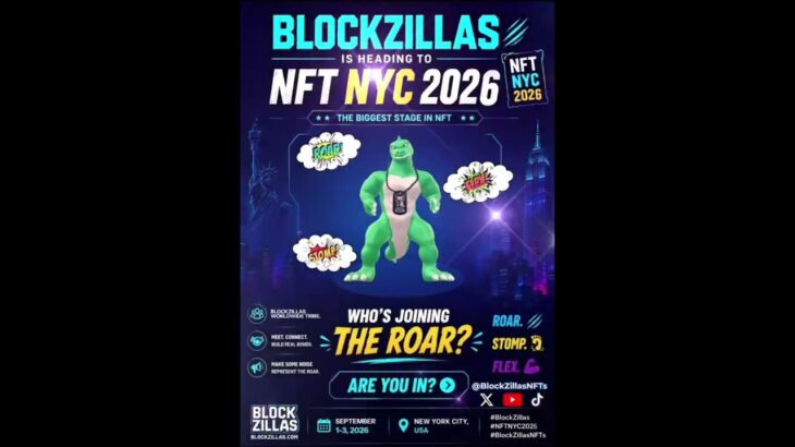 BlockZillas at NFT NYC 2026