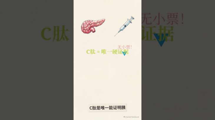 为什么糖尿病人必须查C肽