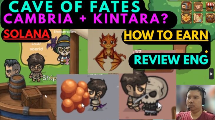 CAVE OF FATES – NEXT CAMBRIA?! SOLANA Game Crypto Play to Earn NFT WEB3 Game 2026 F2P mmorpg NEW