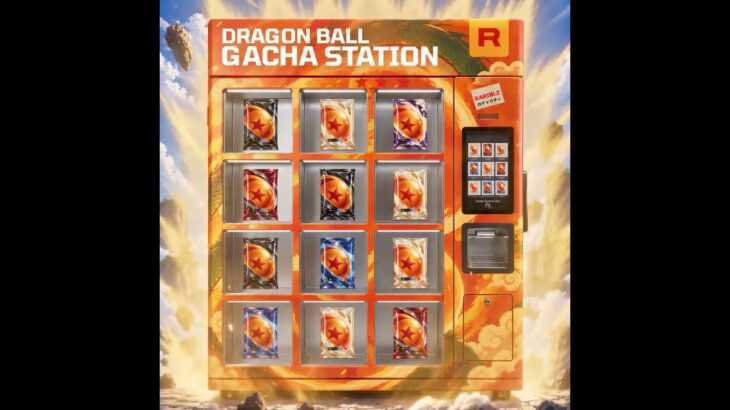 Dragon Ball Gacha Station NFT Drop | 85/100 Score | Rarible Exclusive