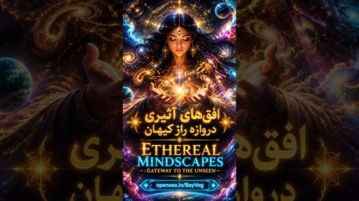 دروازه راز کیهان: افق های اثیری| ETHEREAL MINDSCAPES #NFT🌠