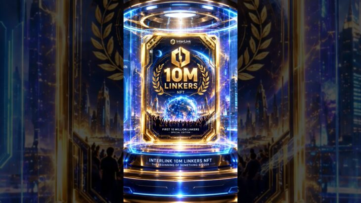 🪪Exclusive 10M Linkers NFT: A premium futuristic NFT #InterLink #ITLG #ITL