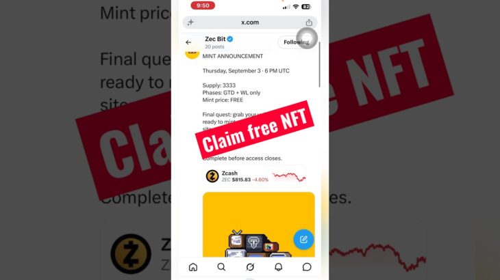 Free #nft waitlist early campaign #airdrop