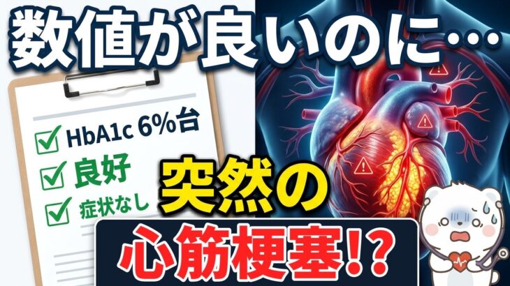 HbA1cが良くても安心できない？糖尿病患者に潜む”隠れ心臓リスク”【循環器専門医が解説】