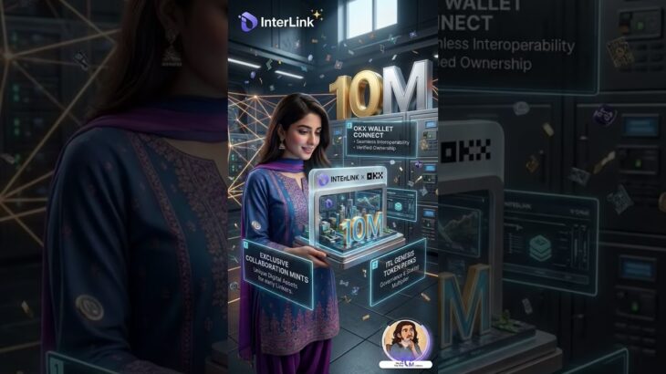 Holding my 10M Linkers NFT for lifetime ecosystem rewards and airdrop priority #InterLink #ITL #ITLG