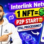 📌INTERLINK NETWORK✅️1 NFT=$$🔃P2P START💯 NFT+$ITL STILL PROCESSING🔴15 SEPTEMBER