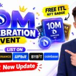 Interlink 10M Gift ITL NFT Badge | Interlink Listing Binance OKX Bybit Upbit Coinbase | Interlink