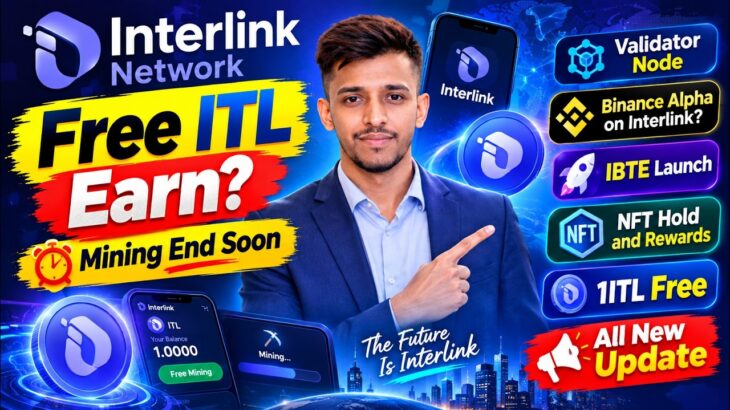 Interlink 10M Gift ITL NFT Badge | Interlink Mining End | Interlink Alpha Airdrop | Interlink IBTE