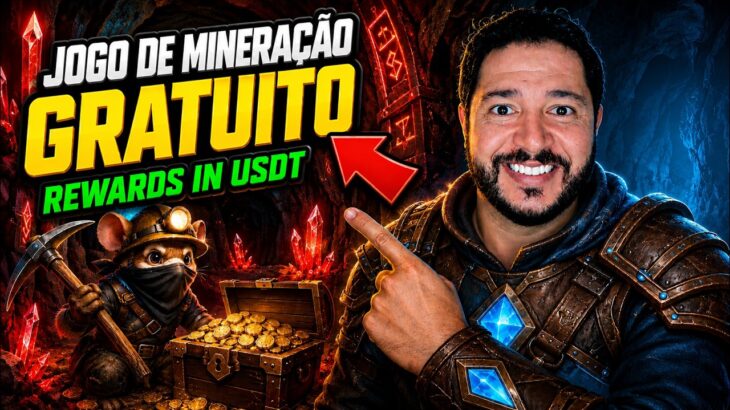 Jogo GRATUITO de Mineração: Recompensas em USDT e NFT (Tutorial OUTMINE)