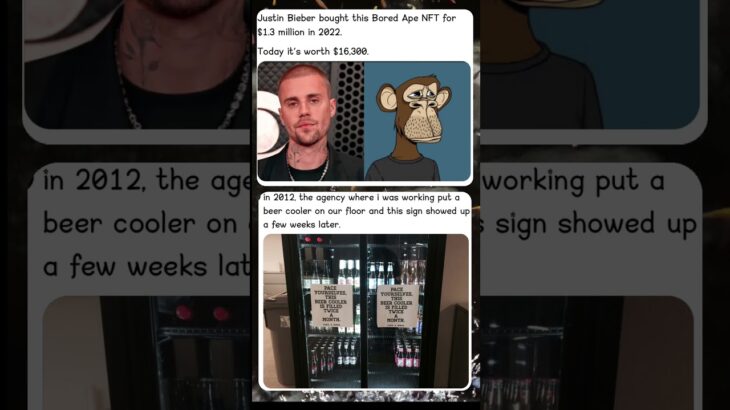 Justin Bieber Bought a Bored Ape NFT for $1.3 Million in 2022 🐵💸