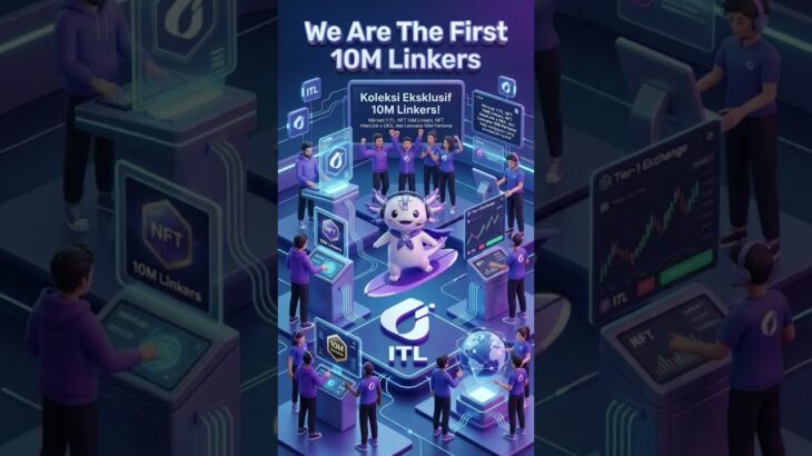 Koleksi Eksklusif 10M Linkers!Nikmati 1 ITL, NFT 10M#Interlink  # itl # itlg#WeAreTheFirst10MLinkers