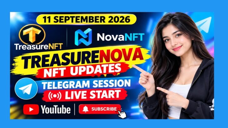 LIVE: TREASURE NFT MEETING | LATEST UPDATES AND INFORMATION | WITHDRAWAL UPDATE NOVANFT |