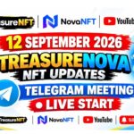 LIVE: TREASURE NFT MEETING | LATEST UPDATES AND INFORMATION | WITHDRAWAL UPDATE NOVANFT |