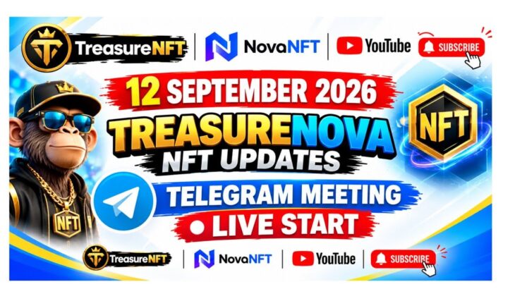 LIVE: TREASURE NFT MEETING | LATEST UPDATES AND INFORMATION | WITHDRAWAL UPDATE NOVANFT |