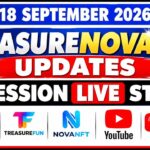 LIVE: TREASURE NFT MEETING | LATEST UPDATES AND INFORMATION | WITHDRAWAL UPDATE NOVANFT |