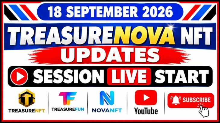 LIVE: TREASURE NFT MEETING | LATEST UPDATES AND INFORMATION | WITHDRAWAL UPDATE NOVANFT |