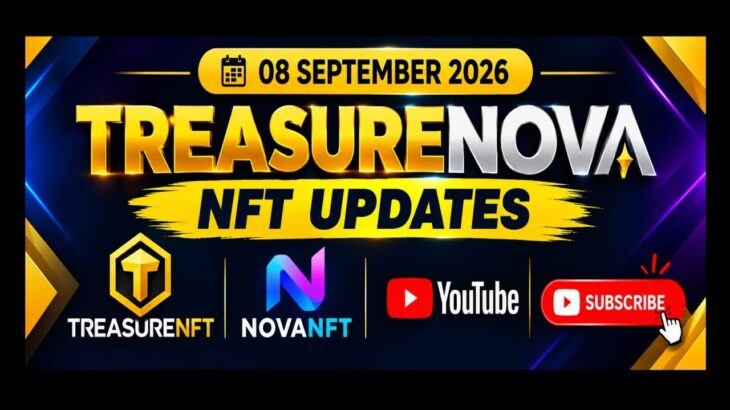 LIVE: TREASURE NFT MEETING | LATEST UPDATES AND INFORMATION | WITHDRAWAL UPDATE NOVANFT |