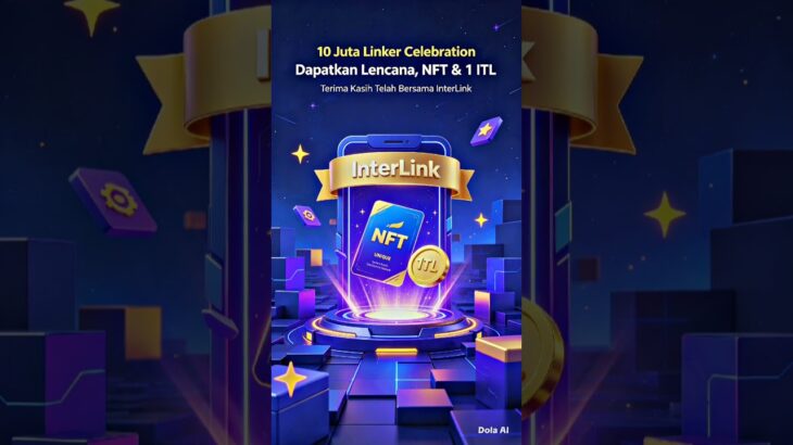 Lencana eksklusif, koleksi NFT langka dan 1 ITL nyata.#InterLink #ITLG #ITL