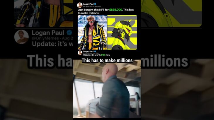 Logan Paul’s $635,000 NFT Now Worth Only $155? 😱 | NFT Crash Explained