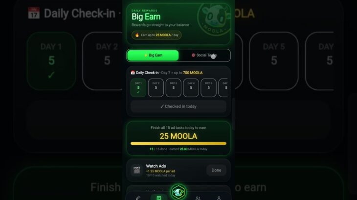 MOOLA MINING #update #nft #crypto