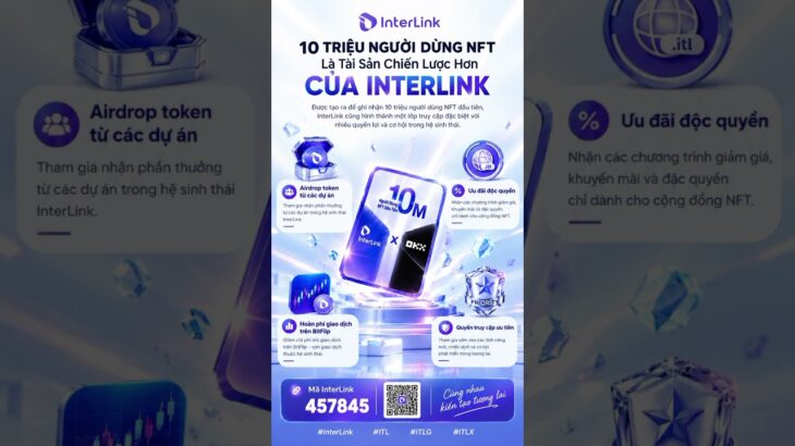 NFT 10M Linkers  #InterLink #ITL #ITLG #WeAreTheFirst10M