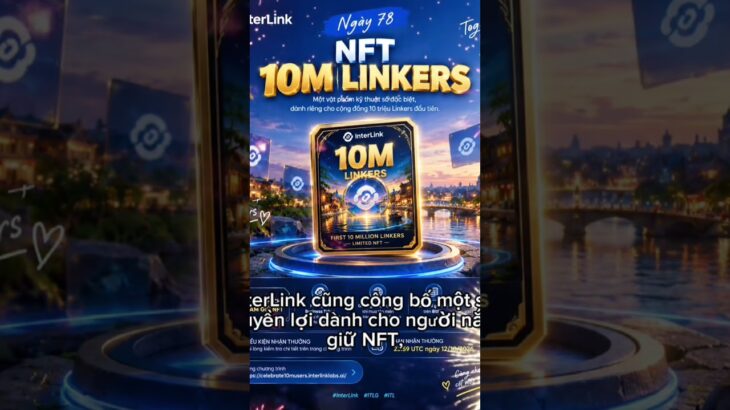 NFT 10M Linkers #InterLink #ITLG #ITL