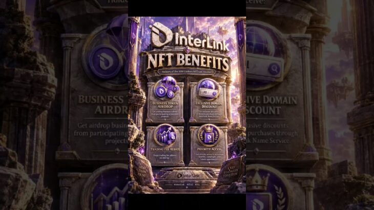 💎 NFT 10M Linkers — More Than a Digital Collectible.#InterLink #ITLG #ITL