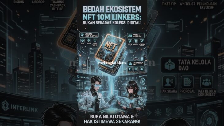 NFT 10M Linkers memberikan utilitas, akses prioritas, dan tata kelola.#InterLink #ITLG #ITL