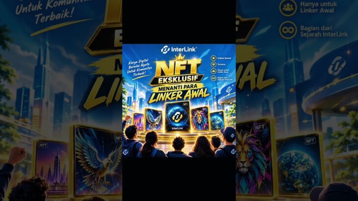 NFT eksklusif kini menanti para Linker awal sebagai apresiasi perjalanan.#Intetlink # ITLG #ITL