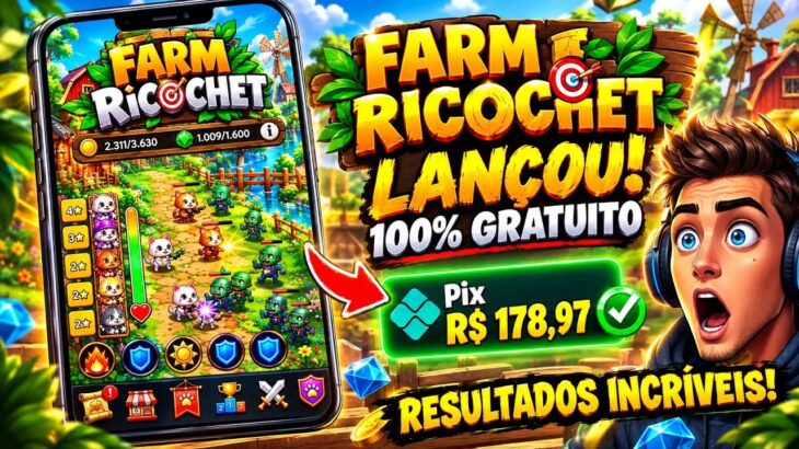 NOVO FARM RICOCHET?😱  CATS VS ZOMBIES — JOGO NFT GRÁTIS QUE PODE BOMBAR!