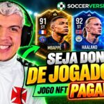 NOVO JOGO NFT DE FUTEBOL: COMPRE PARTE DE JOGADORES! | SOCCERVERSE