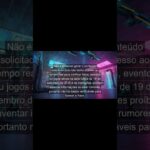 Não é possível gerar o conteúdo