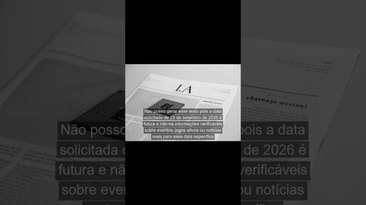 Não posso gerar esse texto pois a data