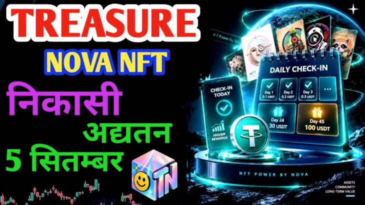 Nova Nft New Update // Treasure Nft withdrawal update // Nova Nft // Treasure Nova Nft Update