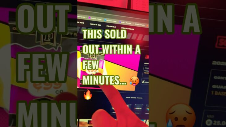 Panini Bad Eggs sold out within minutes ⏰ #trending #trading #nft #crypto #finance