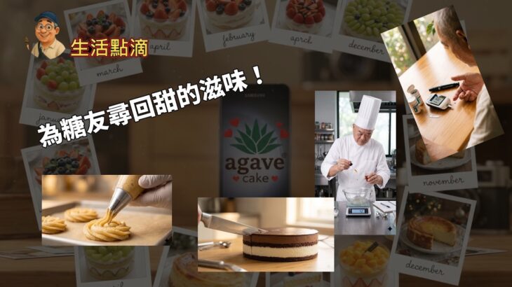 [Patrick 糖伯 退休| 移居台灣 ] 得糖尿病就一輩子不能吃甜？走進烘焙教室，為糖友尋回甜的滋味#糖尿病食譜#低升糖甜點#藍色龍舌蘭蜜#糖友點心#糖尿病日常#低GI蛋糕#健康甜品研發#血糖控制