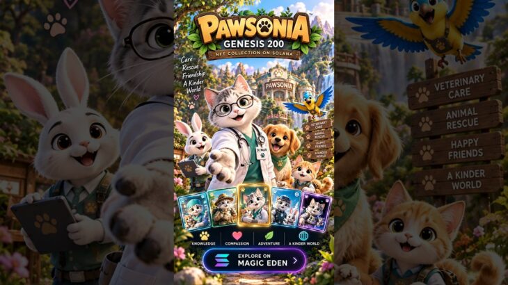 Pawsonia Genesis 200 🐾 | A World Where Every Paw Has a Purpose #Shorts #animalrescue