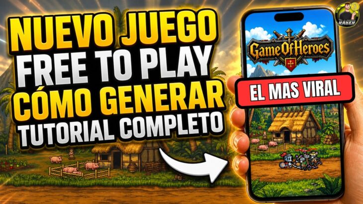 🚀RAPIDO! NUEVO Juego NFT GRATIS con RECOMPENSAS en SOLANA💥NFT FREE TO PLAY 💥GAME OF HEROES