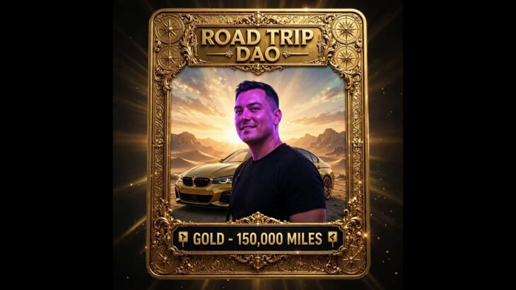 Road Trip DAO Genesis NFT — Minting October 8, 2026 🚗