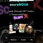 फ्रोड Scam❌ treasurenova.NFT🚀🚀 #nft #vairl #reels #short #video #training #Nova #NFT