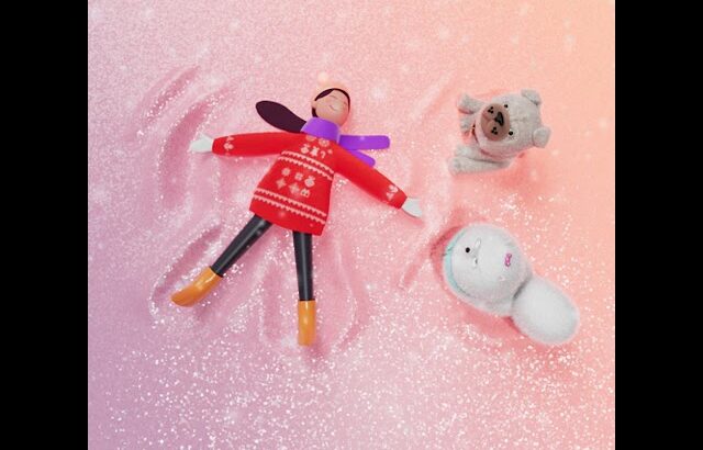 Snow Angel NFT animation