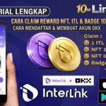 TUTORIAL LENGKAP ! CARA CLAIM REWARD NFT,ITL BADGE 10 JUTA LINKERS  DAN TUTORIAL MEMBUAT AKUN OKX