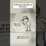 Tariffs Cost YOU 90% of Every Dollar Paid #money #moneysidestory #nft #personalfinance #bitcoin