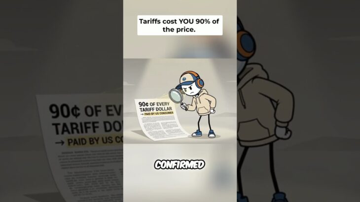 Tariffs Cost YOU 90% of Every Dollar Paid #money #moneysidestory #nft #personalfinance #bitcoin