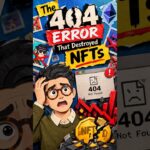 The 404 Error That Destroyed NFTs #shorts #nft #cryptocrash #finance #web3