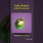This peach costs $353 on Telegram #telegramgifts  #PreciousPeach #ton  #nft  #shorts
