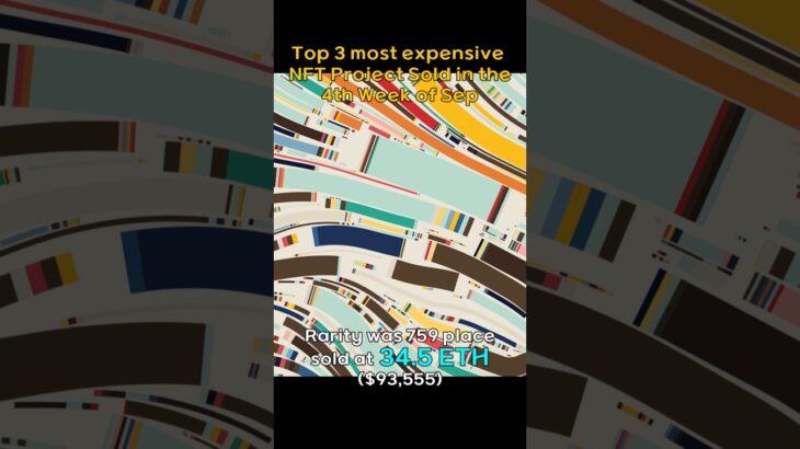 Top 3 most expensive NFT Project sold in the 4th week of Sep #BAYC, #CRYPTOPUNKS, #AZUKI