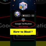 🔐 TreasureNOVA NFT Mein Kaise Link Karein Google Verification Bind ? #treasurenft #tuft