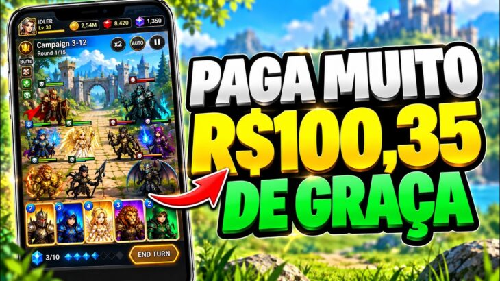 🚨 URGENTE!! IDLE GODS: JOGO NFT GRÁTIS PARA CELULAR (PLAY TO EARN GRÁTIS)