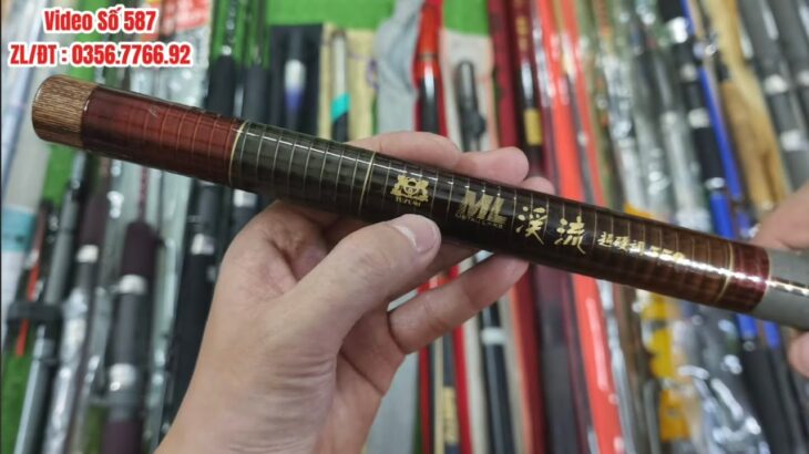 Video Số 587 : Cần Câu Tay Lóng Ngắn Nhật Bản NFT Suzumi Nổi Gân – Cần Ráp Khúc Và Iso Japan